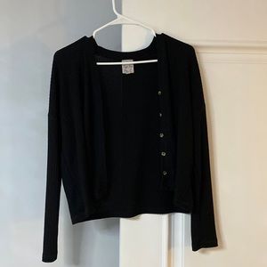 BLACK CARDIGAN